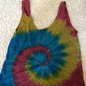 EUC Jaxon Tie Dye Philanthropy Tank Top